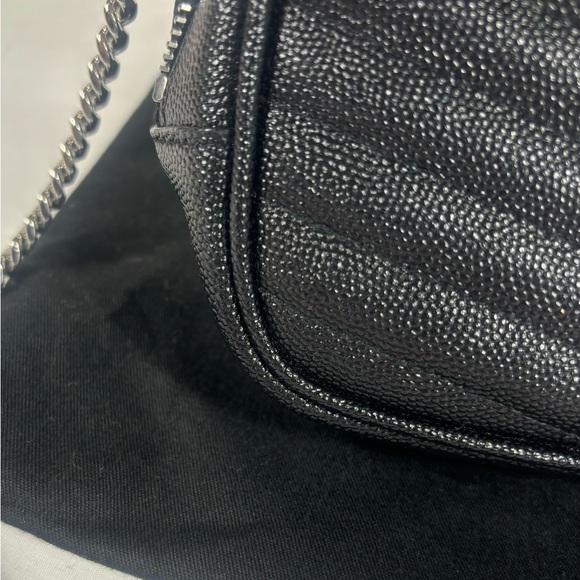 Gorgeous YSL Mini Lou Bag Black Sold - Picture 13 of 16